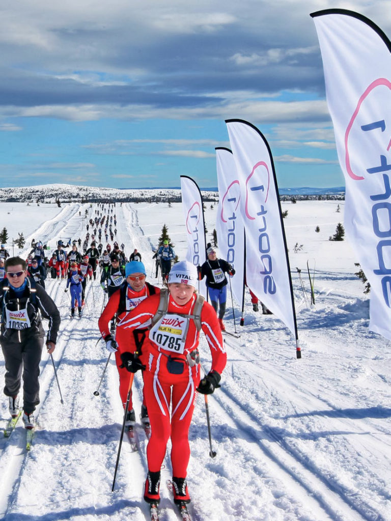 Norjan Birkebeiner - Hiihtojen hiihto