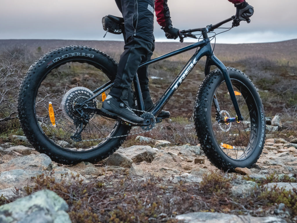 Trek Farley 9.6 Bontrager Barbegazi -renkailla
