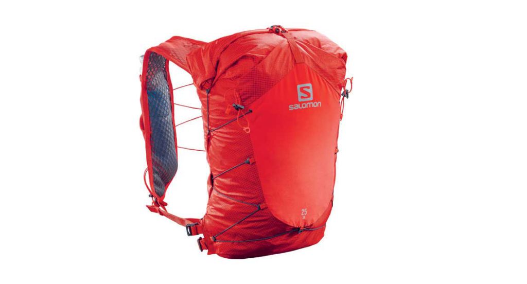 juoksureput testissä, SALOMON XA 25
