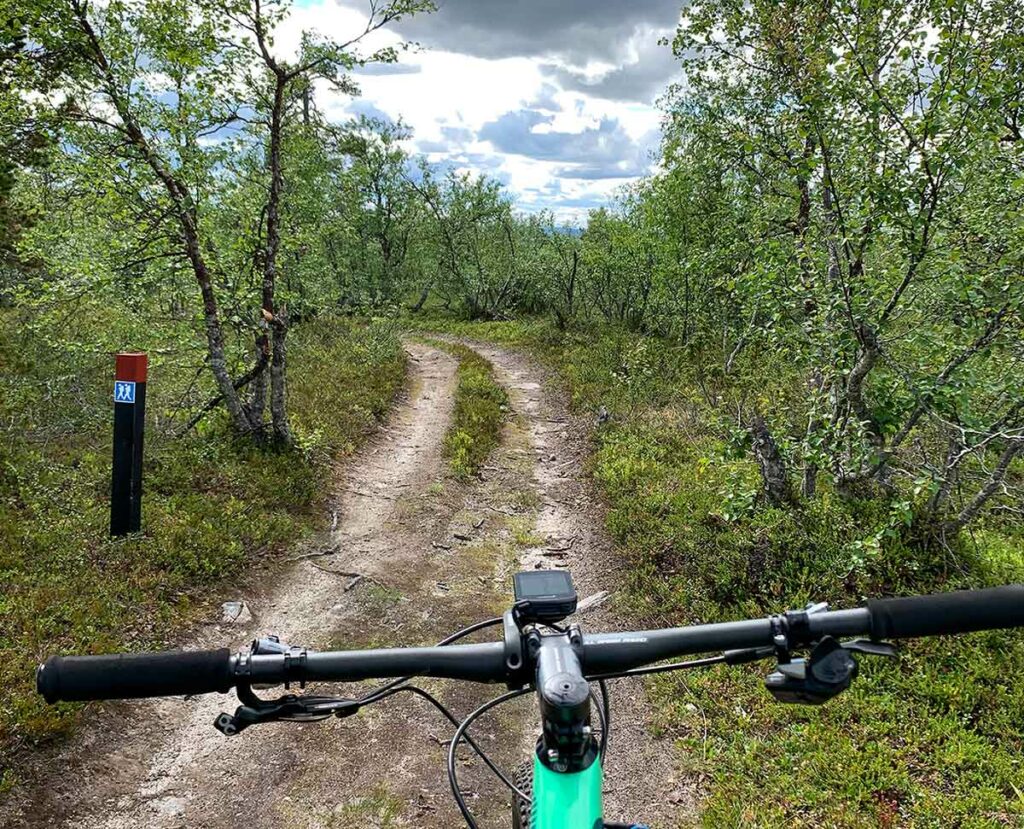 Lapin pyöräreitit Hetan postipolku