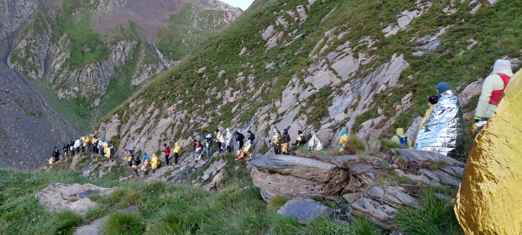 UTMB TDS 2021 onnettomuus Passeur de Pralognan