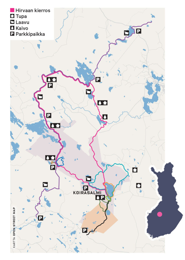 juoksuvaellus Salamajärvi