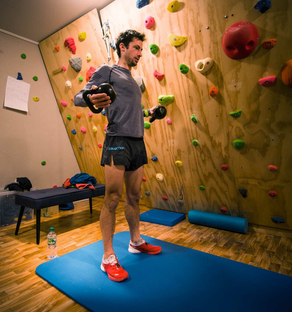 Kilian Jornet voimatreeni