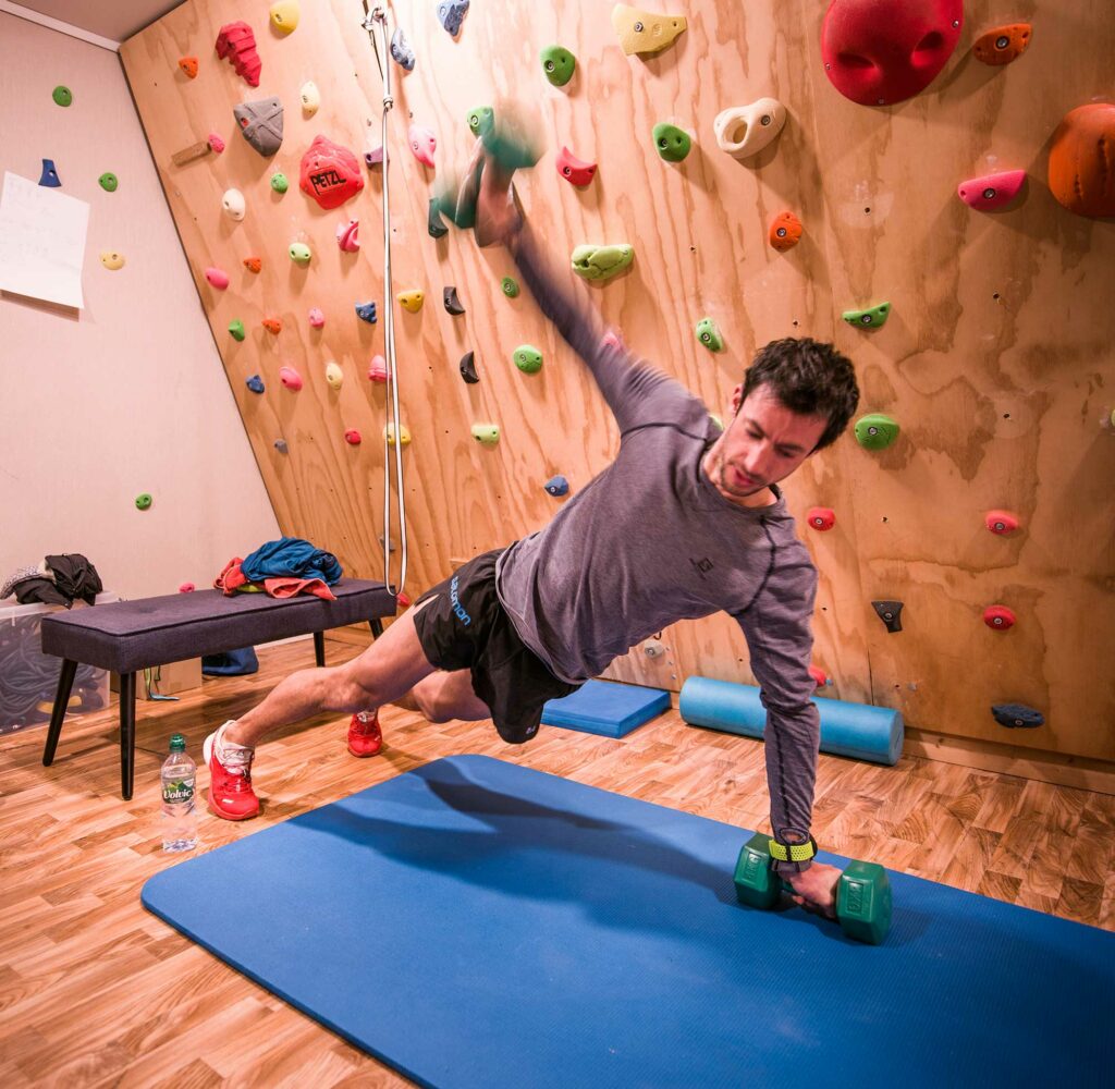 Kilian Jornet voimatreeni
