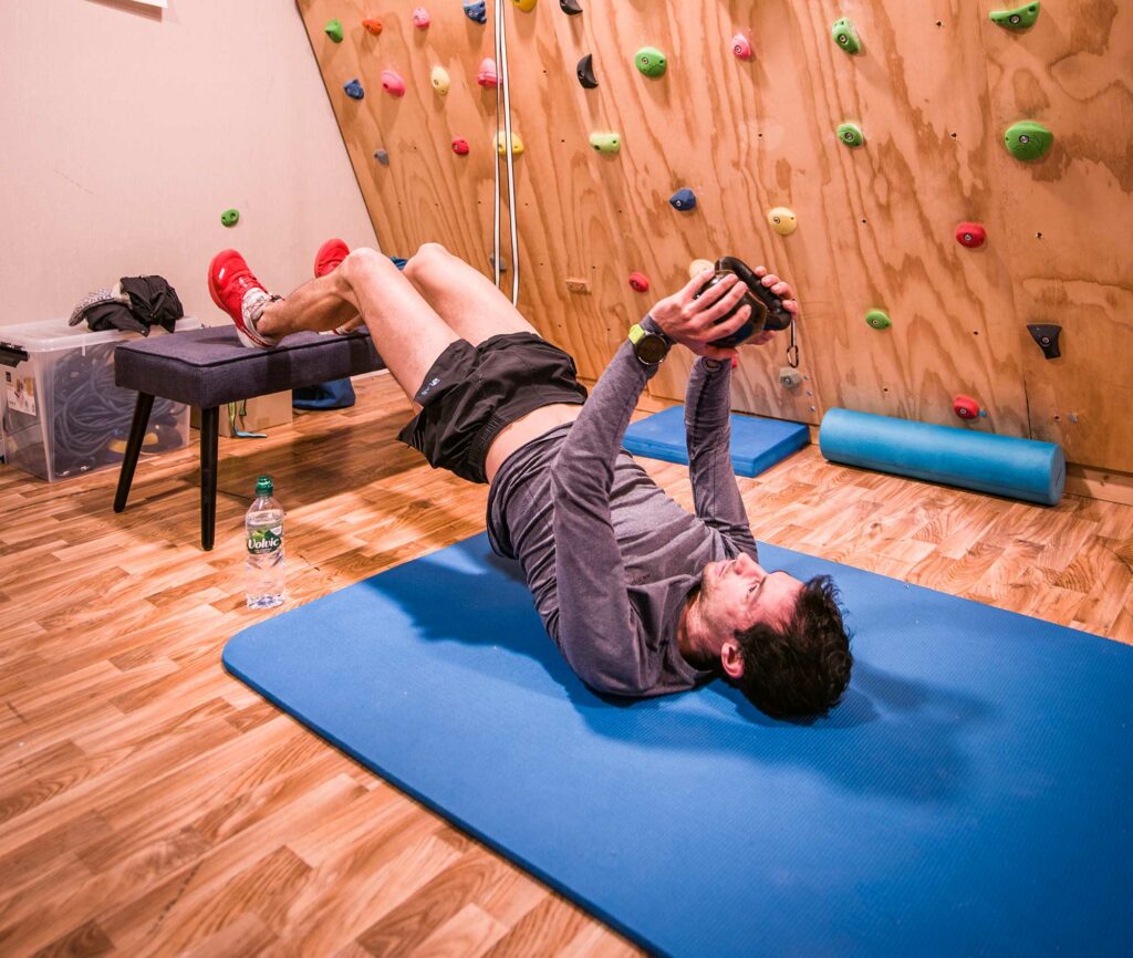 Kilian Jornet voimatreeni