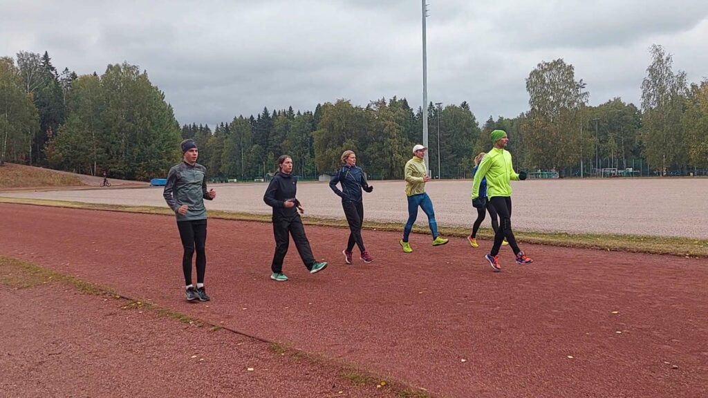 Juoksuringin maksimikestävyystreeni