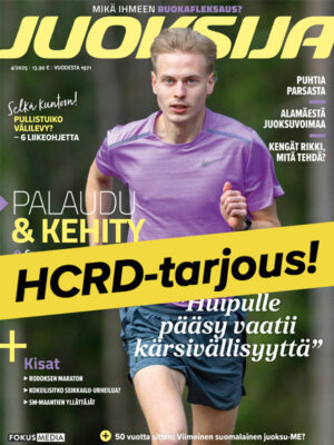 Juoksija-lehti HCRD-tarjous